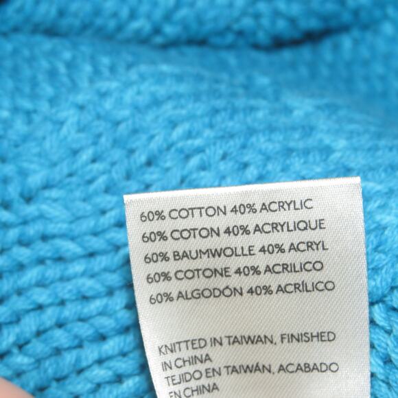 Free People Blue Bell Song Pullover Knit Cropped Sweater - Picture 11 of 12